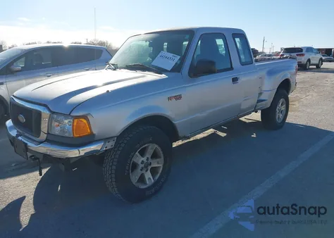 2004 Ford Ranger Xlt z USA, uszkodzony, nr VIN 1FTZR15E74PB56914